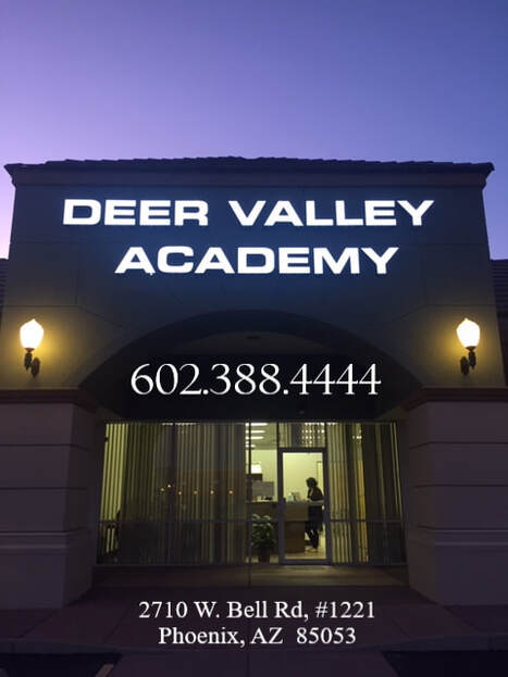 Deer Valley Academy student brochure cover